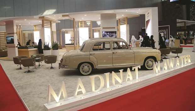 A section of the Barwa stand at Cityscape. PICTURE: Jayaram