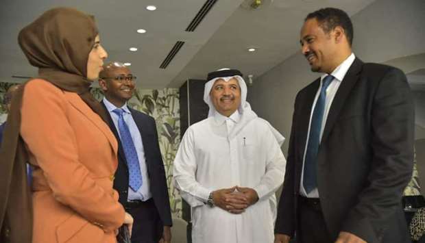 Alkhater meets Ethiopian ministers, officials