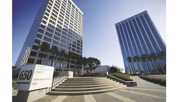The offices of Pacific Investment Management Company in Newport Beach, California. Pimco expanded holdings of Australian state debt and Kangaroo bonds sold by top-rated borrowers as the prospect of further policy easing in the nation boosts their attractiveness.