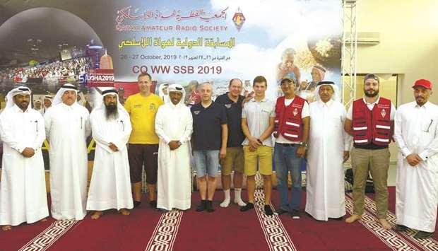 GROUP: Contestants and organisers of International Amateur Radio Contest u2013 CQ WW SSB 2019.           Photo by Shemeer Rashed