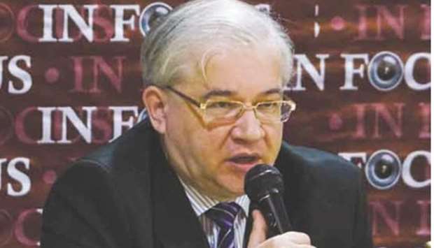 Russian Ambassador to the Philippines Igor Khovaev.