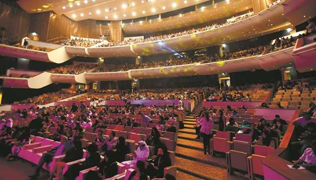 AUDIENCE: The atmosphere at QNCC was heart-throbbing as the audience, mostly expatriates from European and South American nations, thronged the theatre and relished Spanish flamenco and gypsy rhapsody meeting salsa funk.