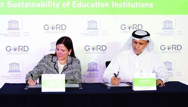 Gord signs agreement with Unesco