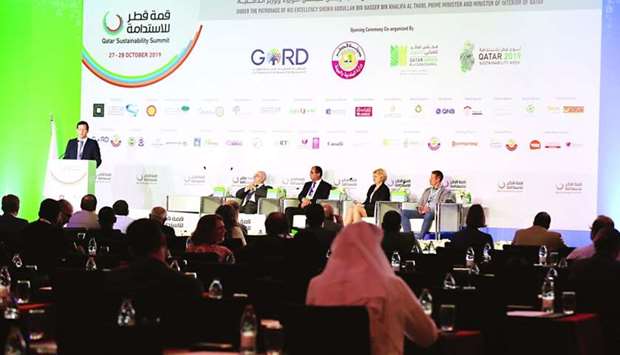 A panel discussion on the second day of the summit.