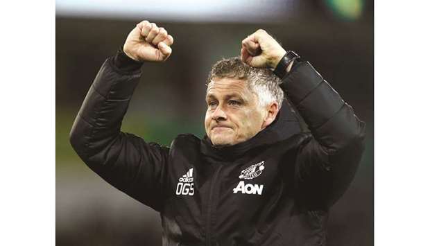 Manchester United manager Ole Gunnar Solskjaer. (Reuters)