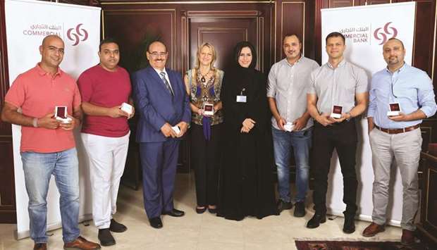 As part of the summer campaign, 195 Commercial Bank cardholders stood a chance to win up to 1kg of gold coins.