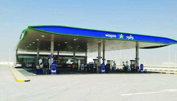 A view of the Bul Hemmaid Petrol Station opened by Woqod.