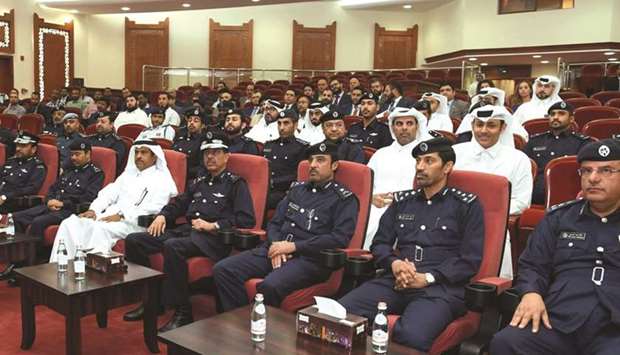 Directors of the departments of the Ministry of Interior and directors of legal and banking affairs in financial institutions operating in Qatar attended the seminar.