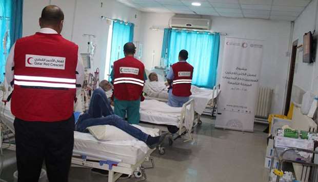 QRCS life-saving Primary Healthcare for Syrian refugees in Al Za'tari camp in Jordan