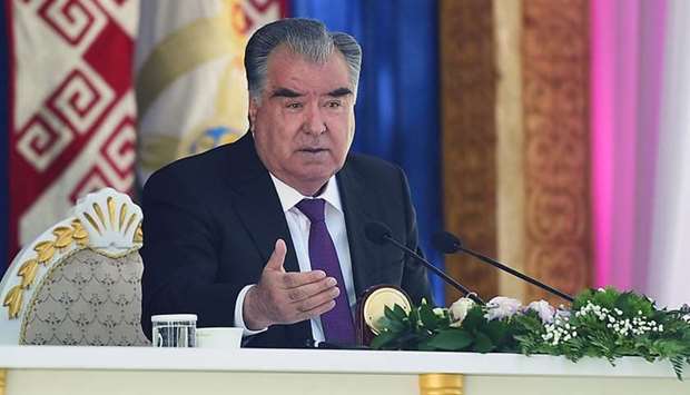 Tajik President Emomali Rahmon, who has ruled the country since 1992, is re-elected for the fifth time.