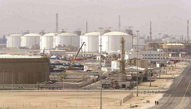 File photo of Ras Laffan Industrial City, Qatar.