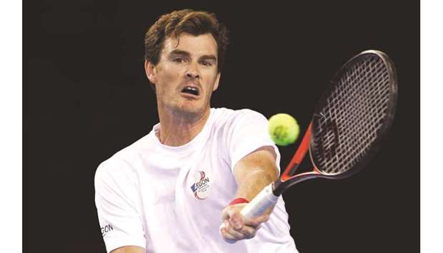 British tennis player Jamie Murray.