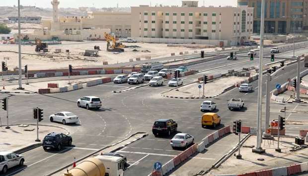Al Wakra Souq Intersection on Al Wakra Main Road