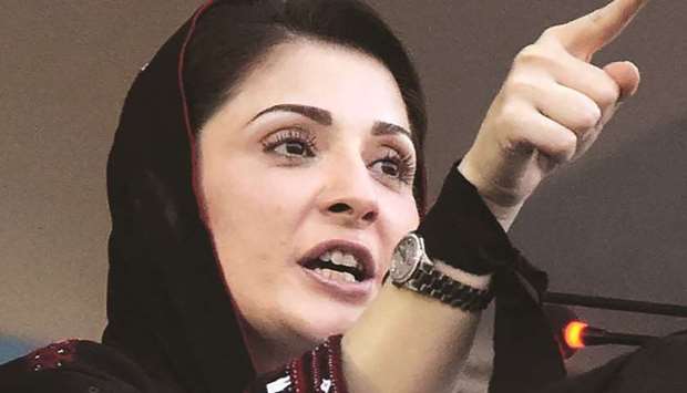 UNDER FIRE: Maryam Nawaz, daughter of former prime minister Nawaz Sharif, has been accused of illegally doling out Rs2.5 billion to rig a by-election in 2017 during her fatheru2019s tenure, in her motheru2019s name, who, was the candidate and eventually, won despite being unable to canvass because of illness.