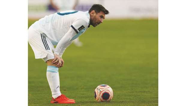 Lionel Messi played the full 90 minutes in Argentinau2019s World Cup qualifiers against Ecuador and Bolivia during the international break. (Reuters)