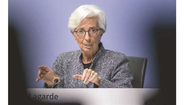 Lagarde: Economic recovery remains uneven and incomplete.