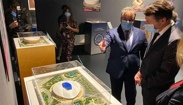 Qatar's Ambassador in France opens exhibition on 2022 World Cup in Nicernrn