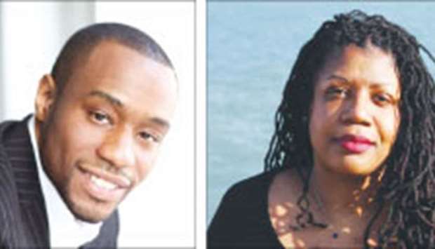 Marc Lamont Hill (left) and Mikki Kendall.
