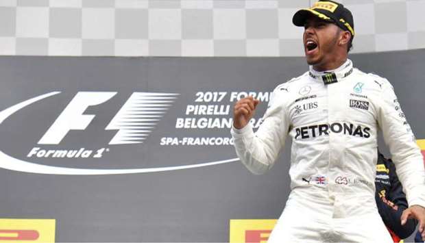 Lewis Hamilton is poised to make history in Portugal on Sunday.