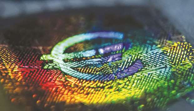 The hologram with the euro symbol shines on a u20ac200 banknote. In a sign that the ECB is serious about laying the groundwork for a digital euro, it applied last week to trademark the term u201cdigital euro,u201d according to the website of the European Union Intellectual Property Office.