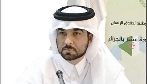 Sultan Hassan al-Jamali, executive director of the Arab Network of National Human Rights Institutions said international peace and security can only be achieved by committing to international laws and through constructive international co-operation.