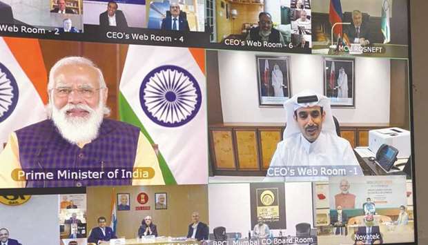 In a virtual interaction session with the Indiau2019s Prime Minister Narendra Modi, HE al-Kaabi highlighted Indian governmentu2019s policy reforms ,designed to attract investors and achieve its goal of a gas-based economy.,