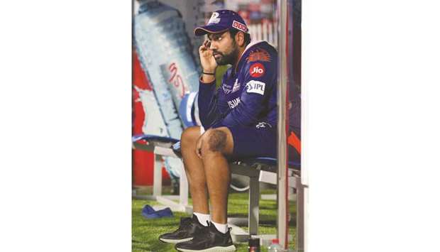 Rohit Sharma, who captains Mumbai Indians in the IPL, has missed the last two matches with a hamstring injury. (Sportzpics for BCCI)