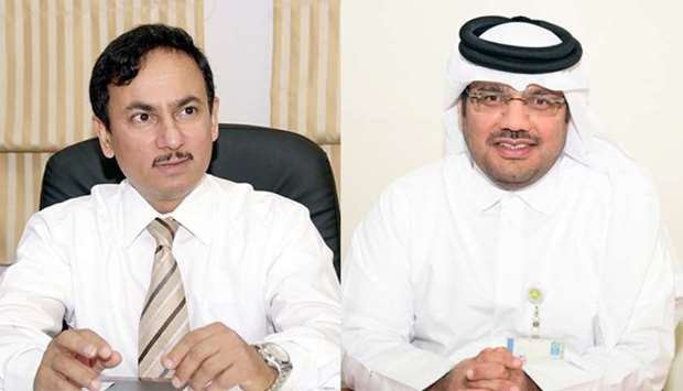 Dr Abdullatif al-Khal and Dr Majid al-Abdulla.rnrn