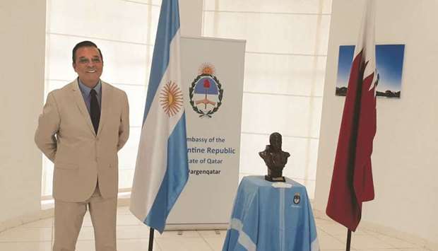 Carlos Hernandez, ambassador of Argentina to Qatar.rnrn