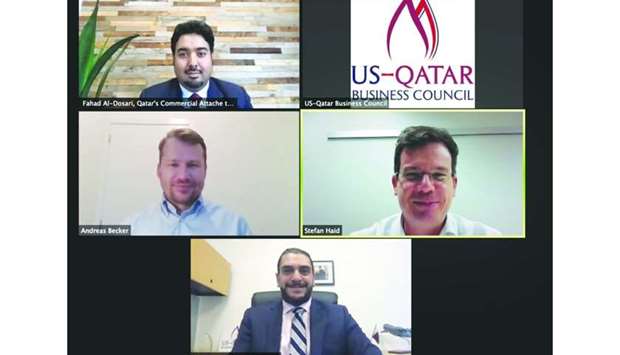 The webinar was moderated by USQBC managing director Mohamed Barakat.