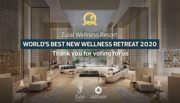 Zulal Wellness resort recognised as u2018Worldu2019s Best New Wellness Retreatu2019