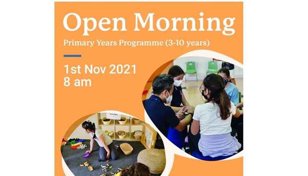 The International School of London (ISL) Qatar will hold an 'Open Morning' on November 1 at 8am for prospective parents.