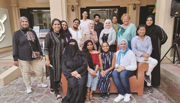 The market has resumed with some 17 out of the usual 20 QatArt members and vendors showcasing an array of handmade products, adhering to Covid-19 safety protocols set by the Ministry of Public Health.