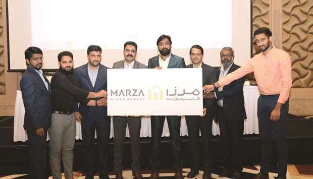 The managing director of Al Raheeb International Group, Jafar Kandoth, said at a press conference that the fourth outlet of the group, Marza Hypermarket located in J Mall, Hazm Al Markhiya, will be ready for opening on October 23.