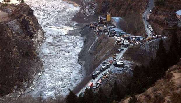 The only railway leading to the Nainital region was washed away by the flowing waters of the Jolla River, stranding hundreds of passengers, as all flights were cancelled and dozens of highways were closed due to landslides.