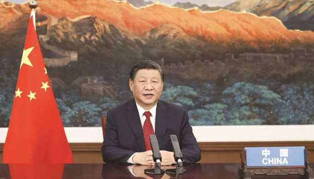 (File photo) Chinese President Xi Jinping