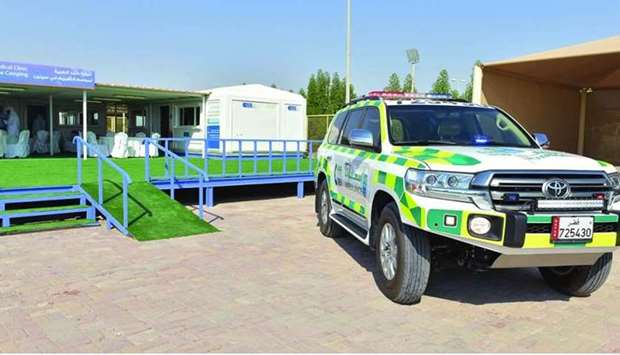 The Sealine Medical Clinic is supported by HMCu2019s Ambulance Service.