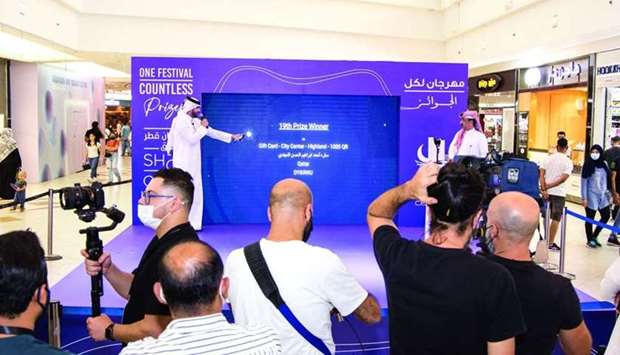 The third raffle draw took place at City Center Doha.