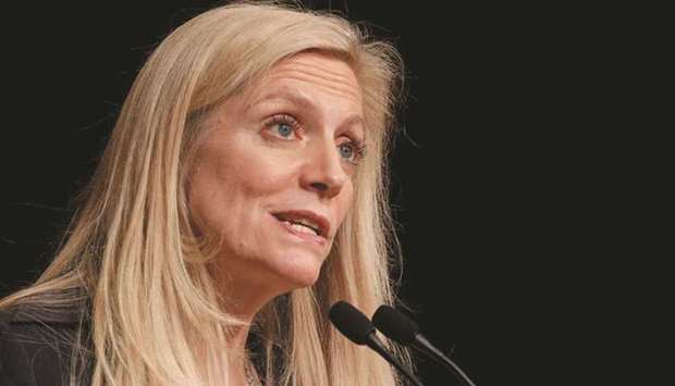 CONCERNED: Member of Federal Reserve Board of Governors Lael Brainard. (File photo: Reuters)