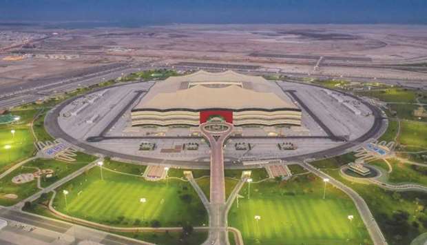 Al Bayt Stadium will host the opening game of the FIFA Arab Cup between Qatar and Bahrain on November 30.