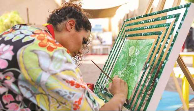 The QIAF 2021 provides a platform for Qatar-based artists and those from around the globe to promote and showcase their creativity