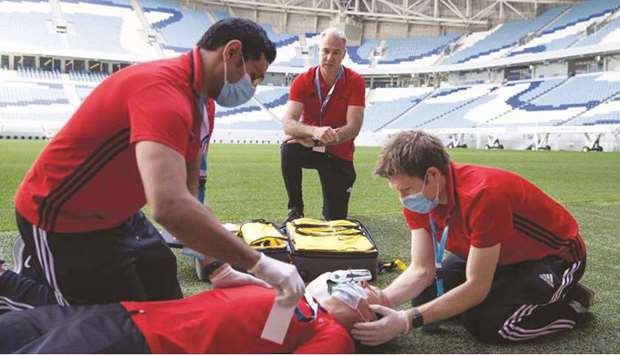 Two-day course is designed to standardise the approach of all pitch-side medical personnel at tournaments.