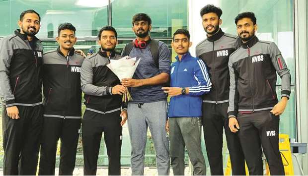 New Vision Badminton Sport (NVBS) aims to world class players in Qatar took a shot in the arm with the recruitment of Malaysian ex-junior International V Roobenraj as a coach.