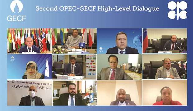 The meeting was co-chaired by Yury Sentyurin, GECF secretary-general, and Mohamed Sanusi Barkindo, Opec secretary-general.
