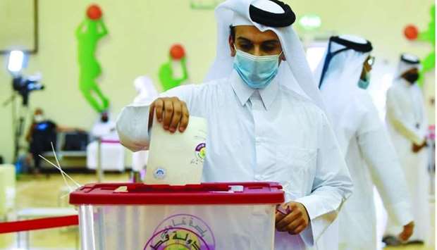 Snapshots from the polling stations Qataris turned up at polling stations with much enthusiasm to cast their votes in the first-ever Shura Council elections Saturday. The voting process was well-organised and went off smoothly. PICTURES: Shaji Kayamkulam and Noushad Thekkayil