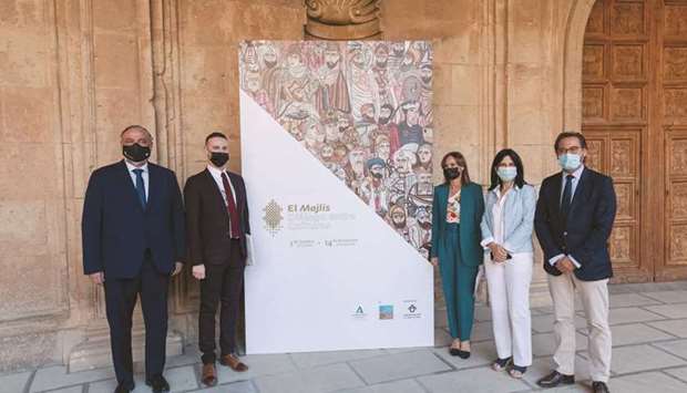 'The Majlis u2013 Cultures in Dialogue is now stationed at the Palacio de Carlos V u2013 Conjunto Monumental de la Alhambra y Generalife in Granada, until November 14.