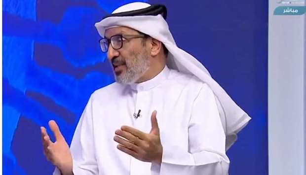 Dr Yousuf al-Maslamani speaking on Qatar TV Monday