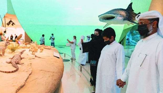 Qatari Autism Society members and their families visit National Museum of Qatar 