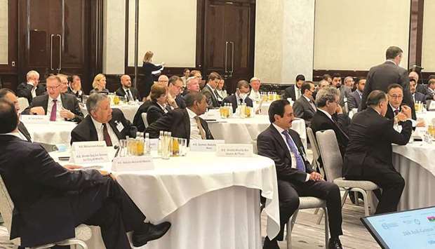 The Qatar Chamber delegation in Berlin.