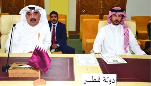 The Qatari delegation was led by Brig. Gen. Jamal al-Ajmi, director of the Department of Administrative Affairs at the General Directorate of Civil Defence.